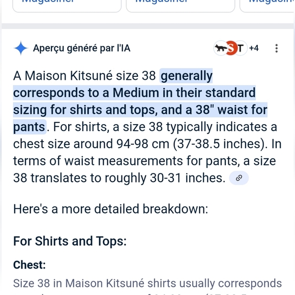 Maison Kitsuné Paris Coral Polyester Sweatshirt. Neon Pink. Embroidered. M. - Picture 11 of 11